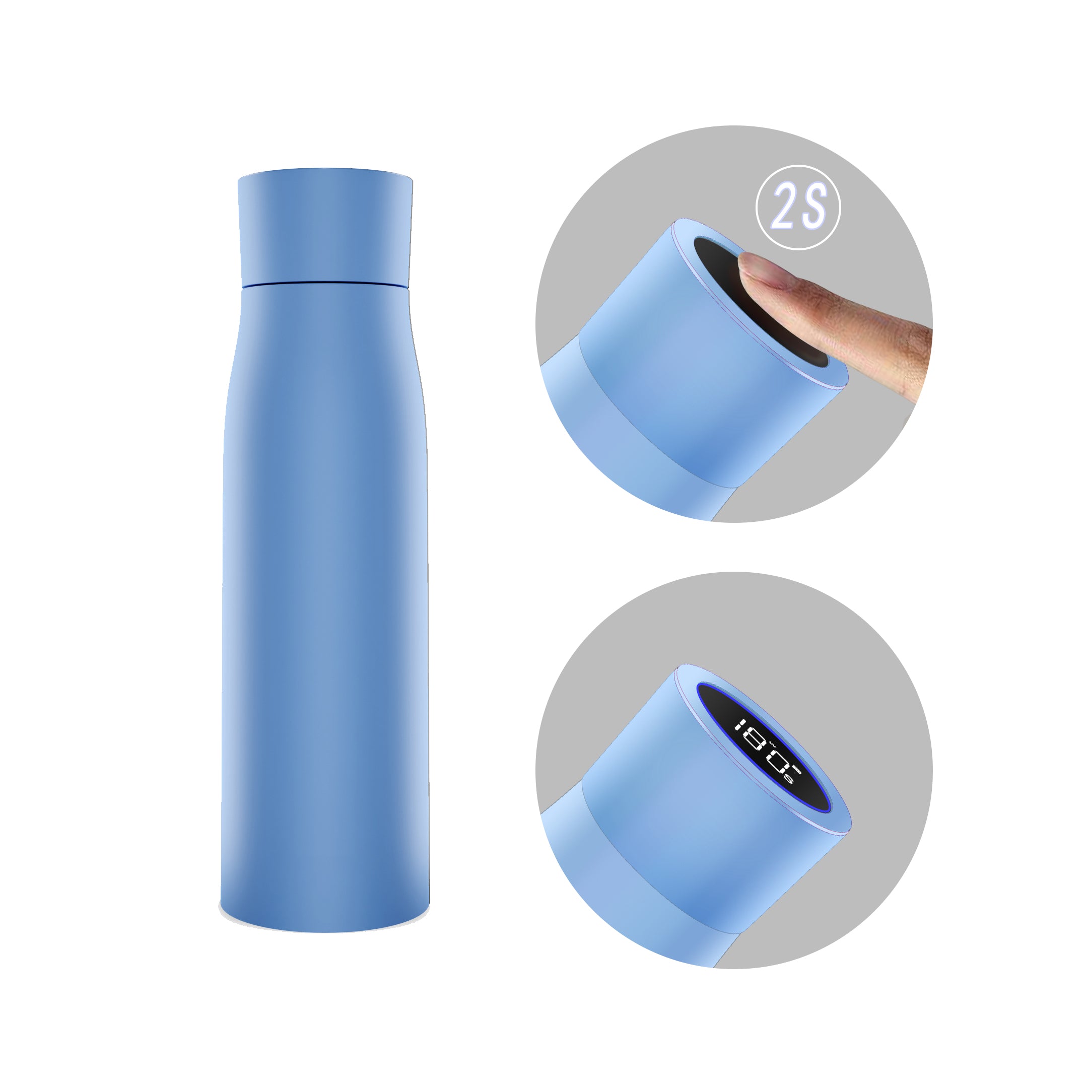 UV Self Sterilisation Smart Water Bottle